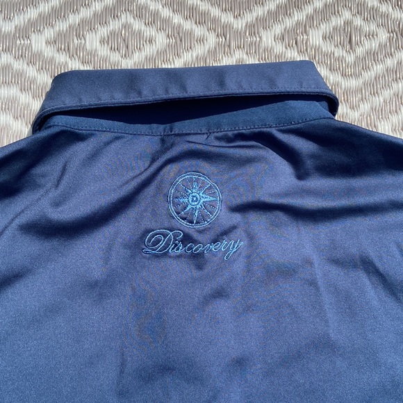 Peter Millar Polo Size Medium Blue Summer Comfort Golf Outdoor Comfy - Picture 7 of 7